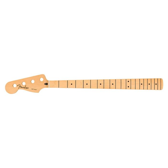 Fender Genuine Replacement Part Player Series Jazz Bass® LH neck, 22 medium jumbo frets, maple, 9.5", modern "c"