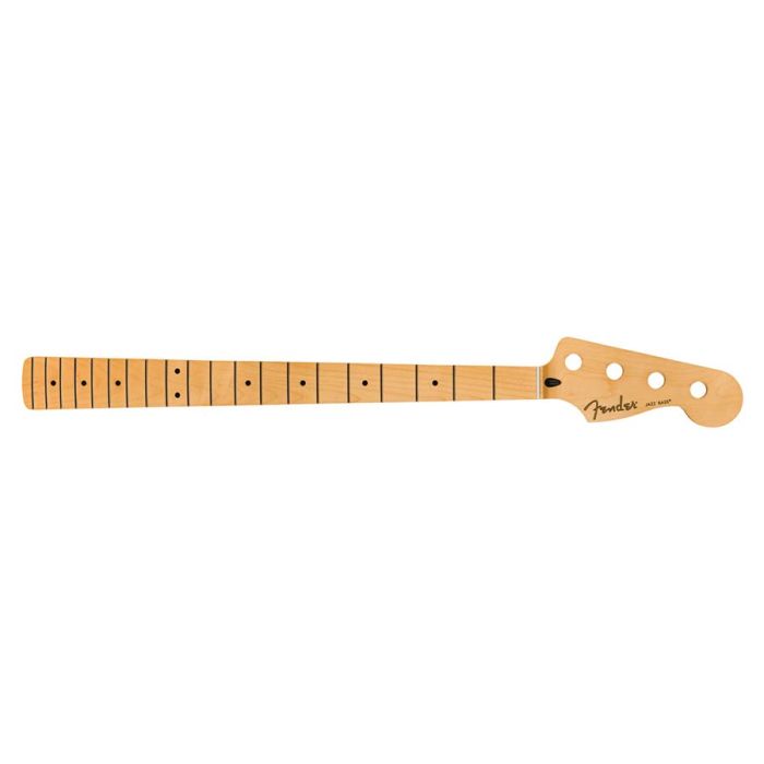 Fender Genuine Replacement Part Player Series Jazz Bass® neck, 22 medium jumbo frets, maple, 9.5", modern "c"