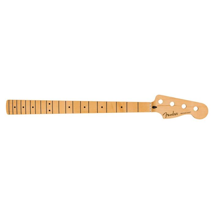 Fender Genuine Replacement Part Player Series Precision Bass® neck, 20 medium jumbo frets, maple, 9.5", modern "c"