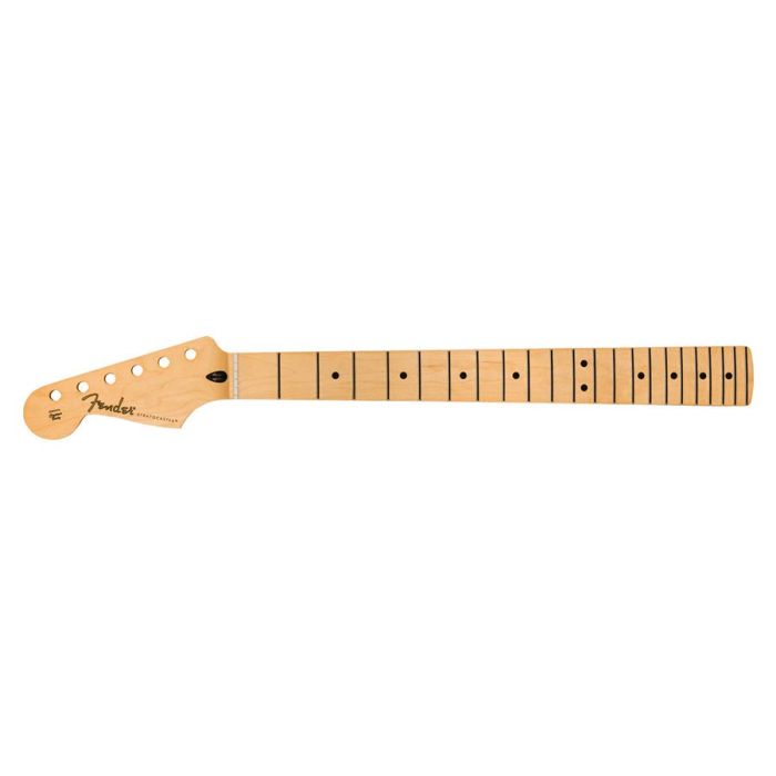 Fender Genuine Replacement Part Player Series Stratocaster® LH neck, 22 medium jumbo frets, maple, 9.5", modern "c"