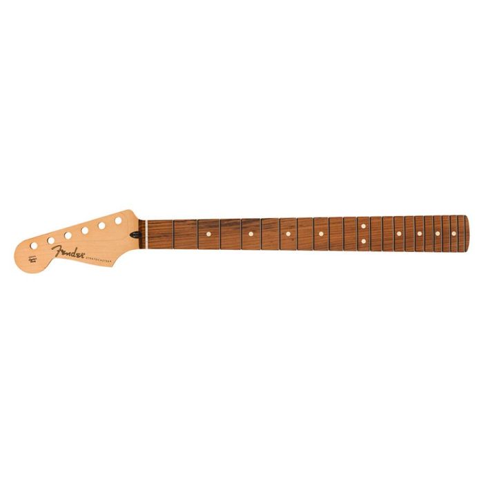 Fender Genuine Replacement Part Player Series Stratocaster® LH neck, 22 medium jumbo frets, pau ferro, 9.5", modern "c"