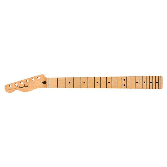 Fender Genuine Replacement Part Player Series Telecaster® LH neck, 22 medium jumbo frets, maple, 9.5", modern "c"