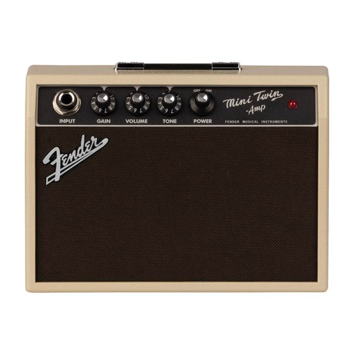 Fender battery amp mini '65 Twin Amp, blonde, 1W, 2x3" speakers