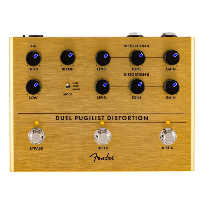 Fender Duel Pugilist Distortion, effects pedal for guitar or bass