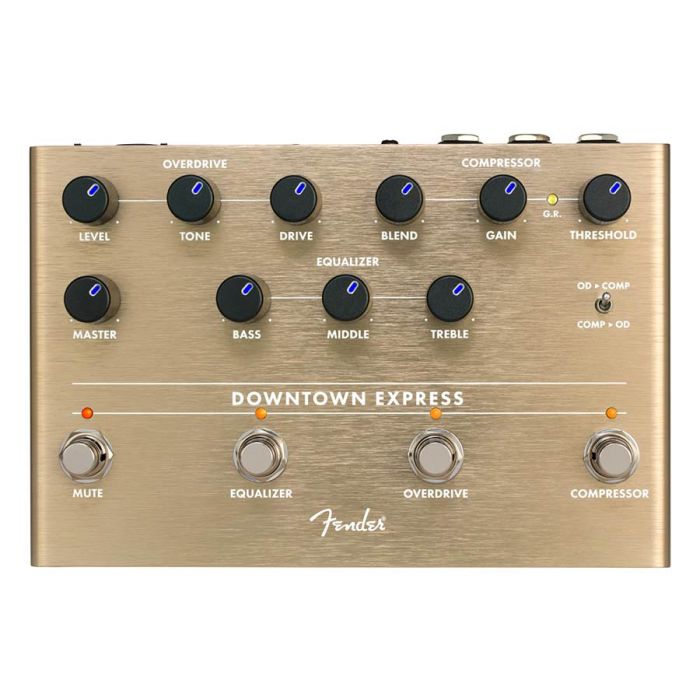 Fender Downtown Express Bass Multi Effect, effects pedal for bass guitar