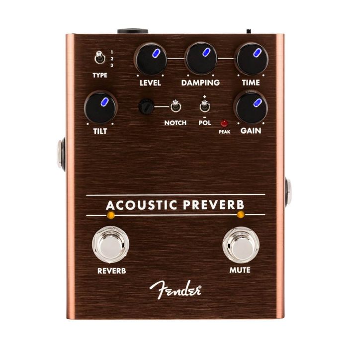 Fender Acoustic Preverb, effects pedal for acoustic guitar