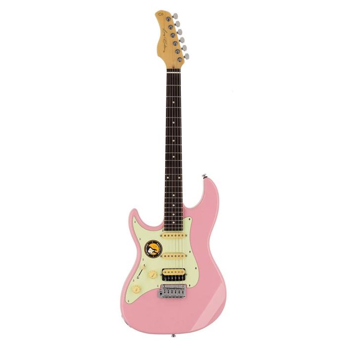 Sire Guitars S3 Series Larry Carlton lefty electric guitar S-style pink