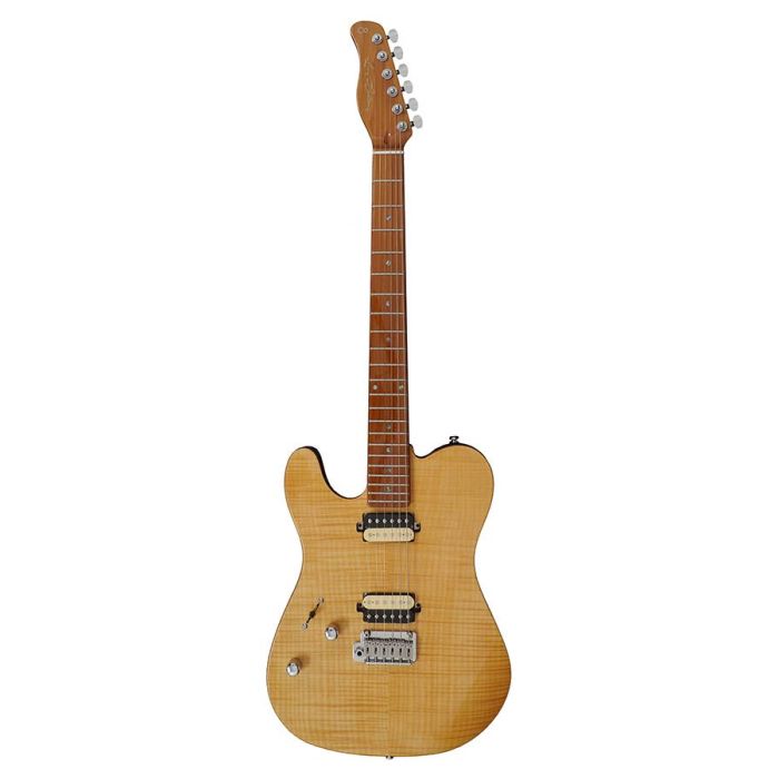 Sire Guitars T Series Larry Carlton lefty electric guitar T-style flamed maple top natural