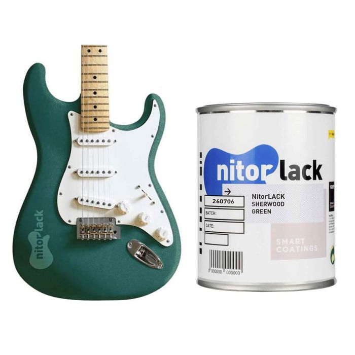 NitorLACK nitrocellulose paint sherwood green - 500ml can