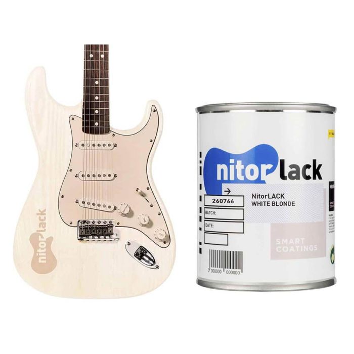 NitorLACK nitrocellulose paint white blonde - 500ml can