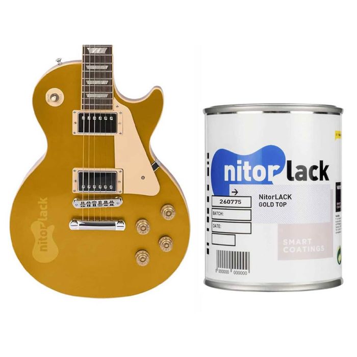 NitorLACK nitrocellulose paint gold top - 500ml can