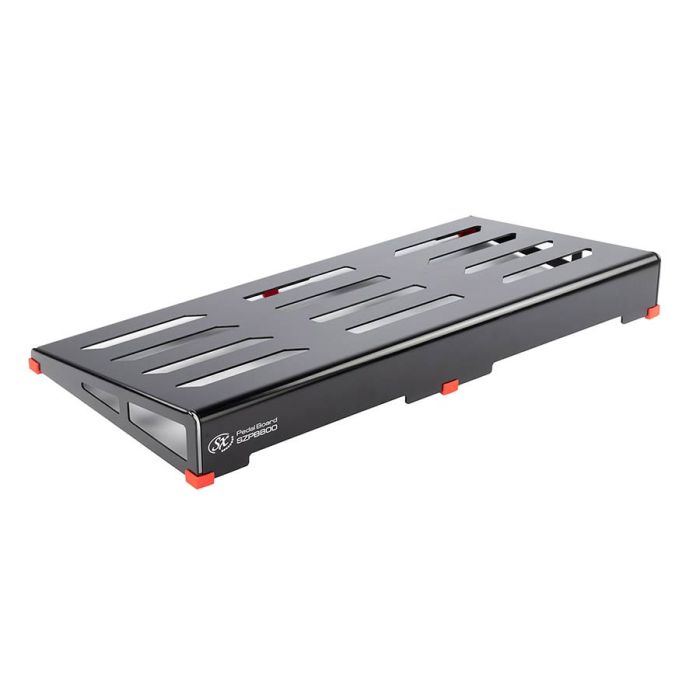 SX aluminum alloy pedal board, 80x41x9cm, with heavy duty bag