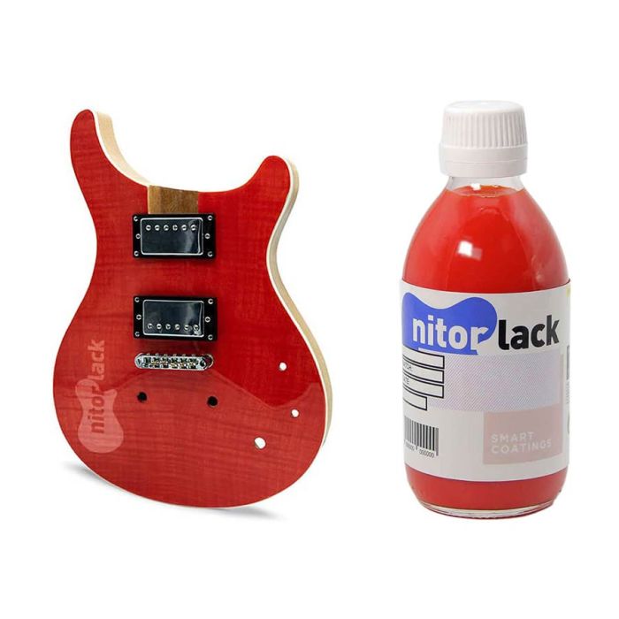 NitorLACK NitorAQUA stain scarlet red, waterbased dye