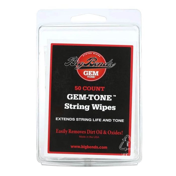 Big Bends Gem Tone String Wipes - 50pcs