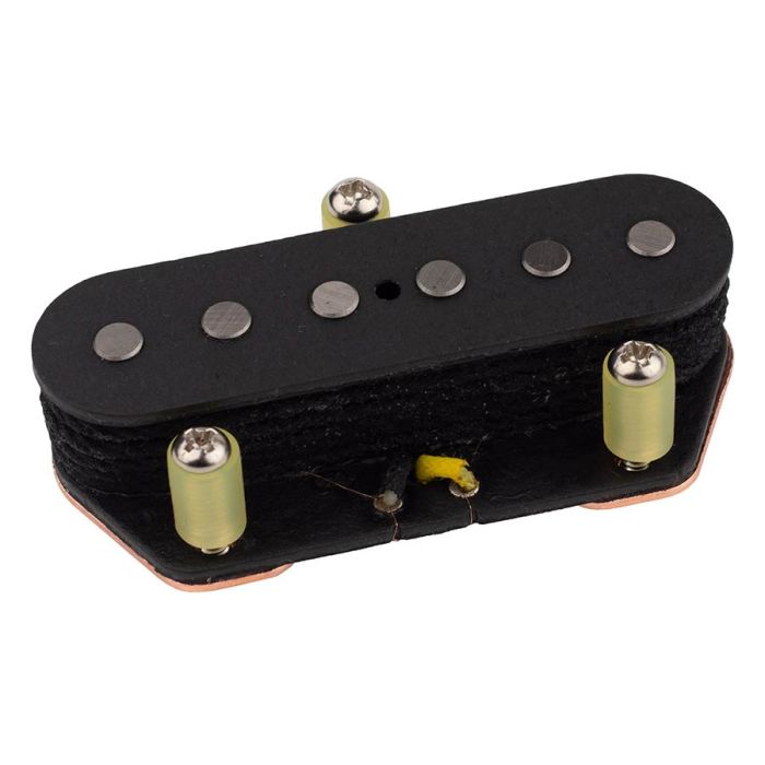 Roswell vintage style single coil TE pickup, Alnico 5 rods, bridge, black