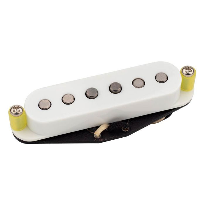 Roswell SC modern single coil ST pickup, Alnico 5 rods, neck, white