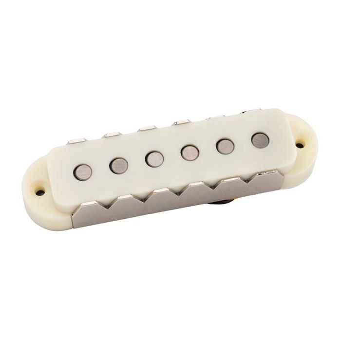 Roswell vintage single coil JG pickup, Alnico 5 rods, neck, aged white