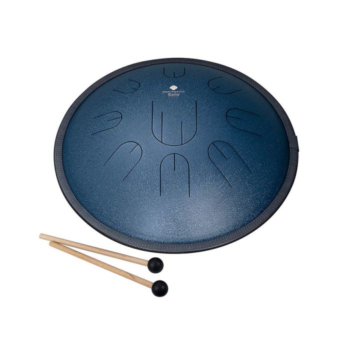 Sela tongue drum 14", 9 tongues, D Amara, navy blue