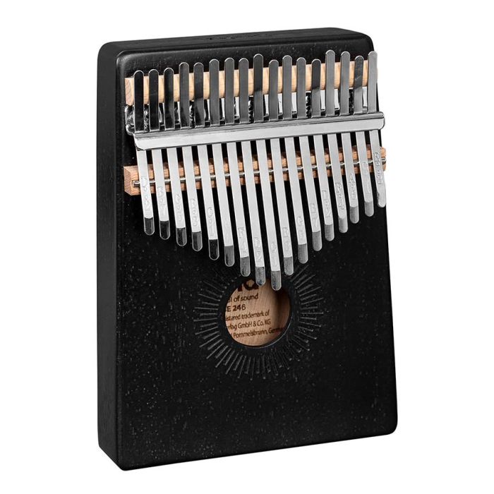 Sela kalimba 'Mahogany 17' black