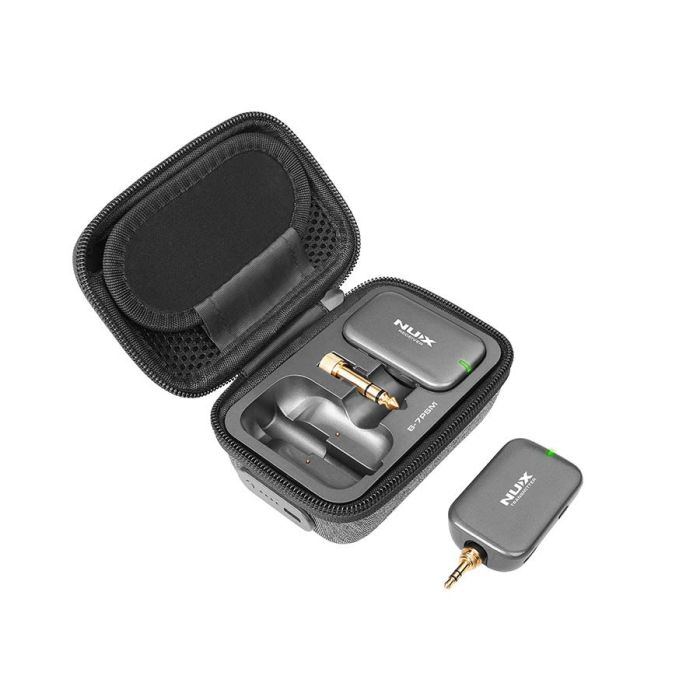 NUX Wireless in-ear monitor system, in rechargeable storage case (no headphones included), 5,8 GHz