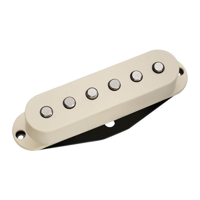 Dimarzio single coil pickup TRUE VELVET ST neck - aged white