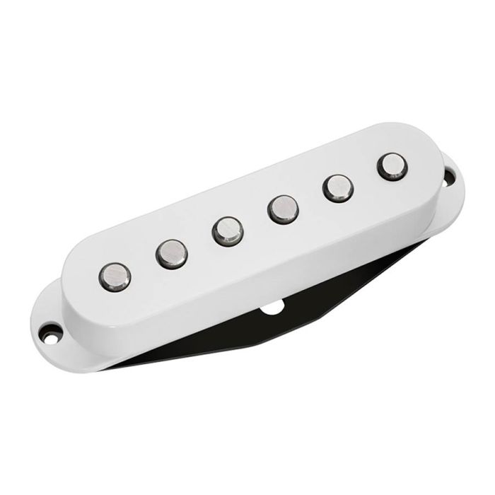 Dimarzio single coil pickup TRUE VELVET ST bridge - white