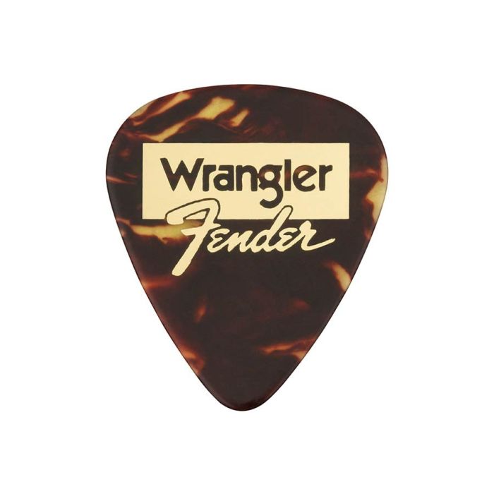 Fender Wrangler picks, 351 shape, tortoiseshell, 8-pack