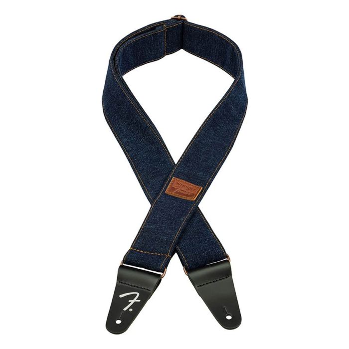 Fender Wrangler denim strap, dark indigo