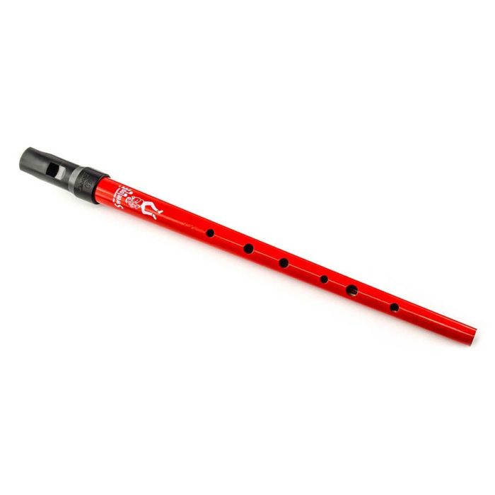 Clarke Sweetone D tinwhistle with pouch - 1 pc red