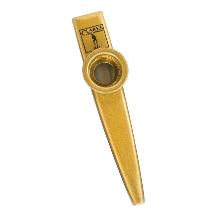 Clarke gold coated metal kazoo - 1 pc