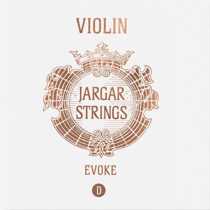 Jargar Evoke violin string D-3, medium, synthetic, silver