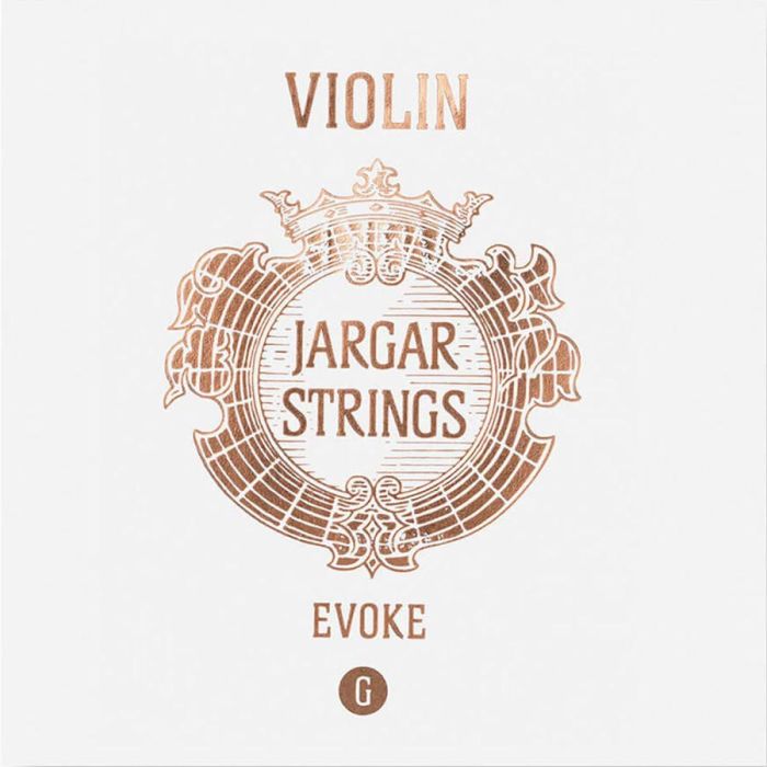 Jargar Evoke violin string G-4, medium, synthetic, silver