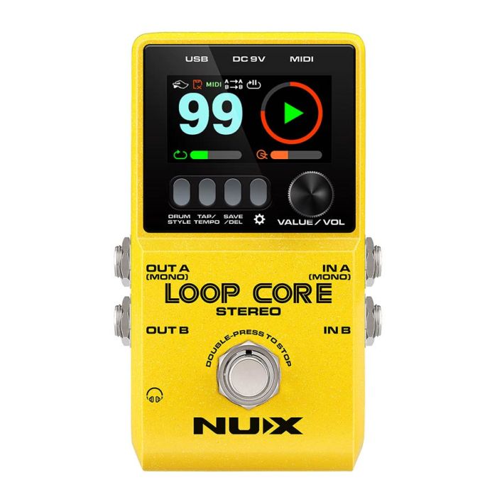 NUX Core Series loop pedal LOOP CORE STEREO