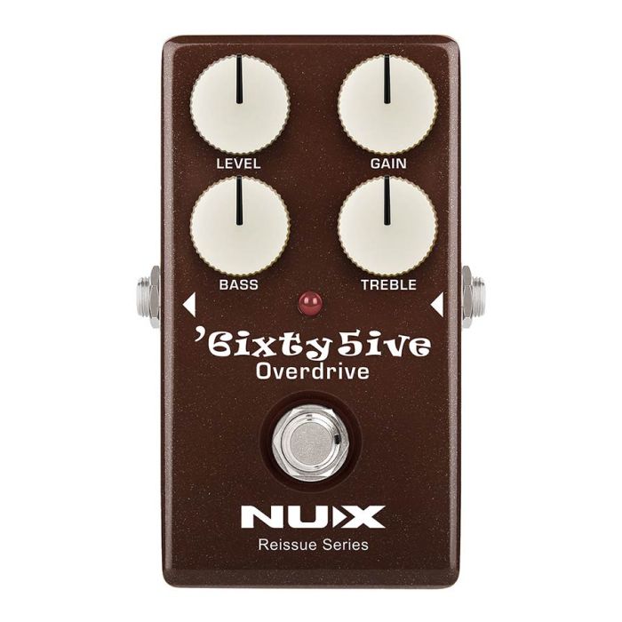 NUX Reissue Series 6IXTY 5IVE OVERDRIVE, analoog effectpedaal, true bypass