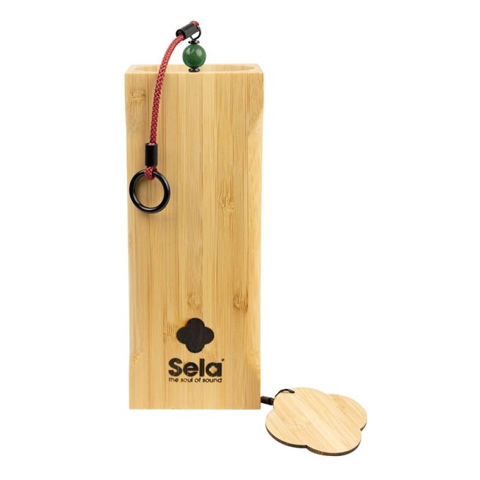 Sela bamboo venti chimes Earth (C, E, G, F), incl. bag