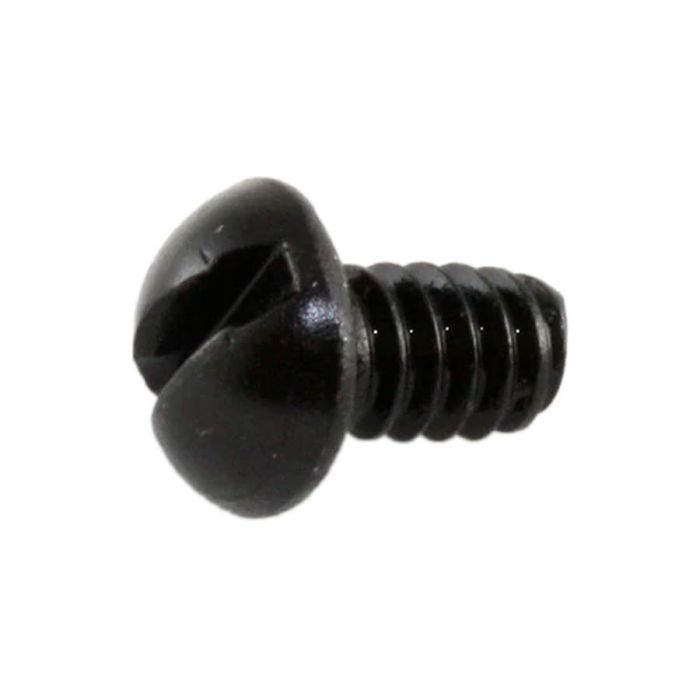 Allparts slothead switch mounting screw, #6-32 x 1/4", black, 8pcs.