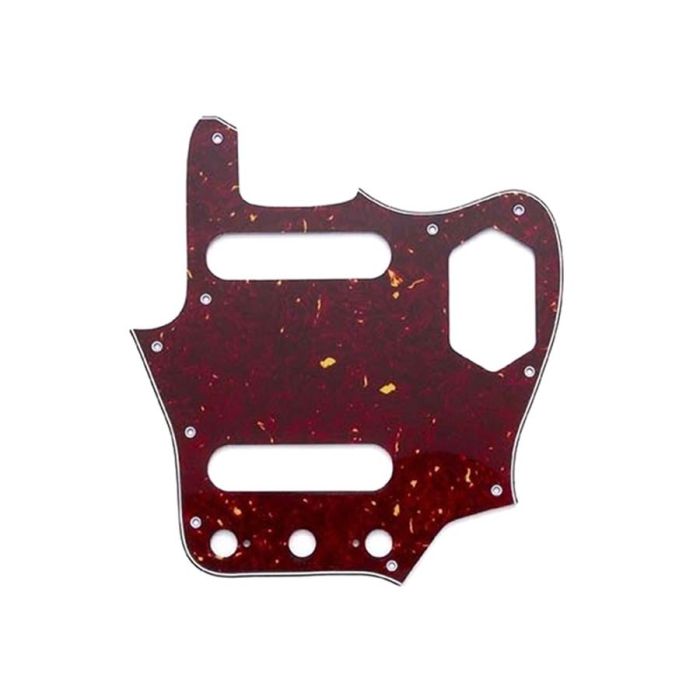 Allparts pickguard for Jaguar, red tortoise