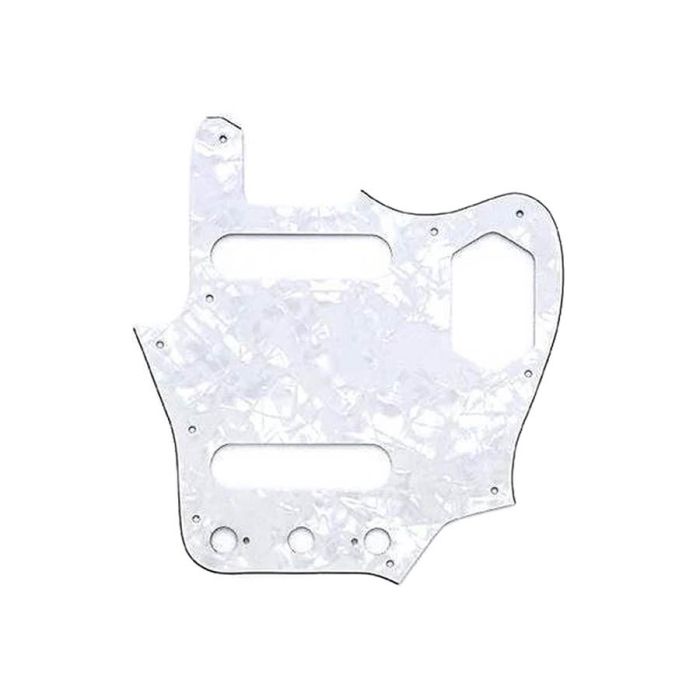 Allparts pickguard for Jaguar, white pearloid