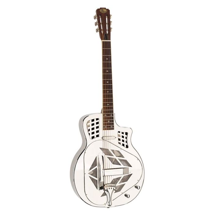 Royall Tri Cone 12 fret resonator TAMPA CUT SC, bell brass body nickel finish, with softcase