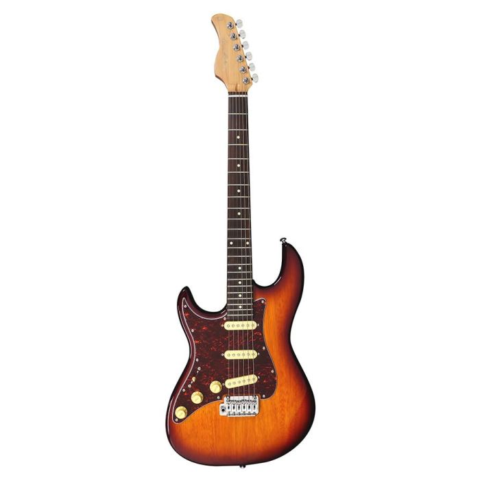 Sire Guitars S3 Series Larry Carlton lefty electric guitar S-style tobacco sunburst1