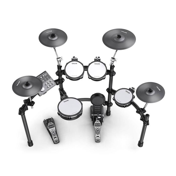 NUX all mesh head (REMO) digital drum kit, 10S-8-8-8-12HH-2x12C-14R