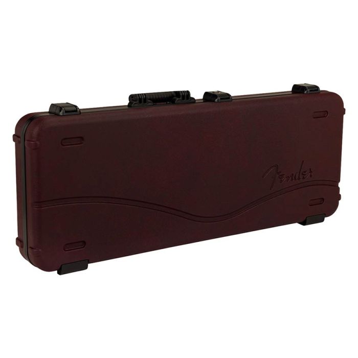 Fender Limited Edition deluxe guitar case for Strat/Tele, molded, wine red