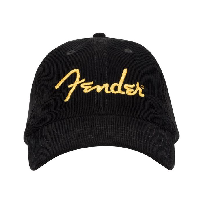 Fender Clothing Headwear corduroy hat, black