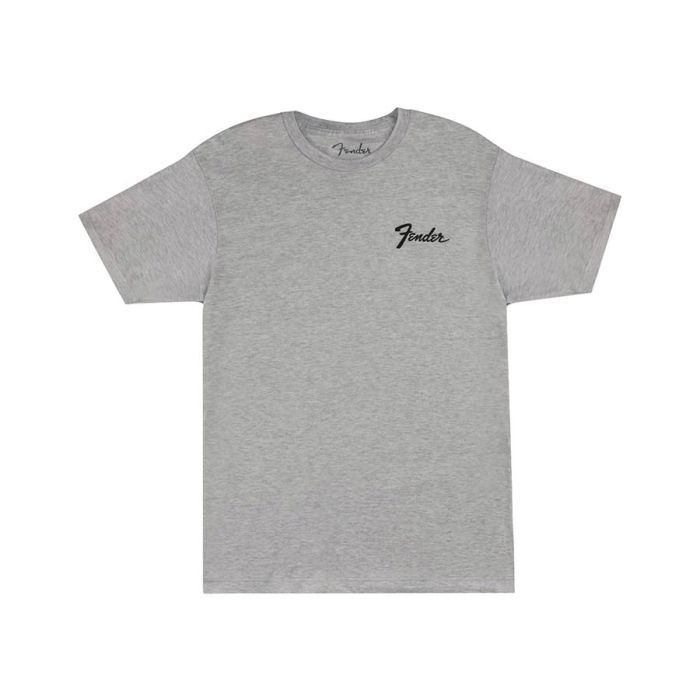 Fender Clothing T-Shirts transition logo t-shirt, athletic grey, L