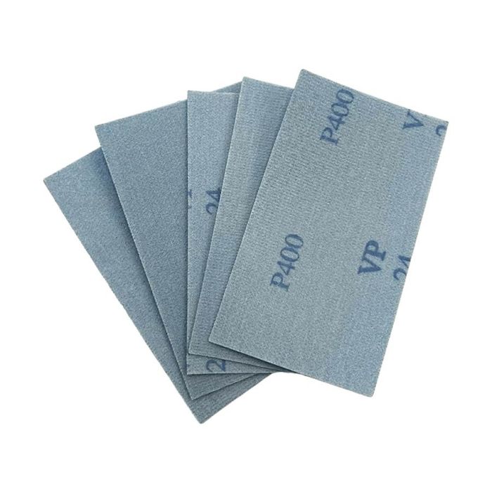 NitorLACK Flex latex sanding sheets 130 x 75 mm sheets K400 - 5 pcs