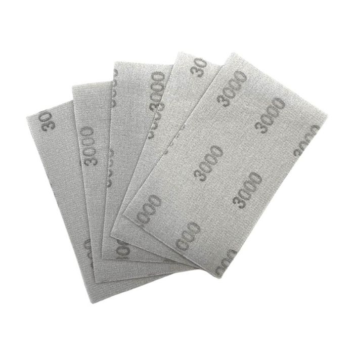 NitorLACK Flex latex sanding sheets 130 x 75 mm sheets K3000 - 5 pcs