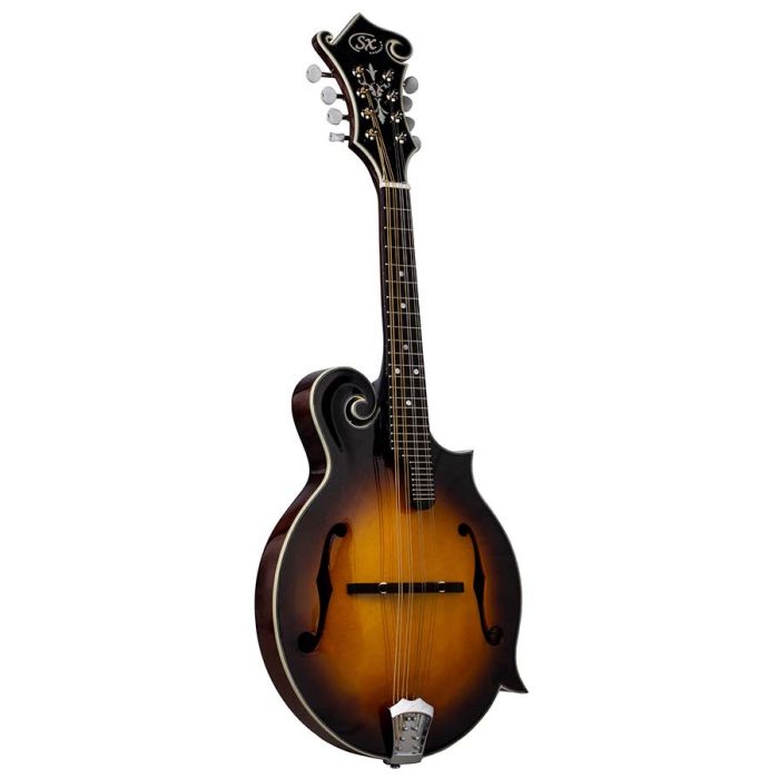 SX mandolin F-style, all solid, with bag, vintage sunburst1