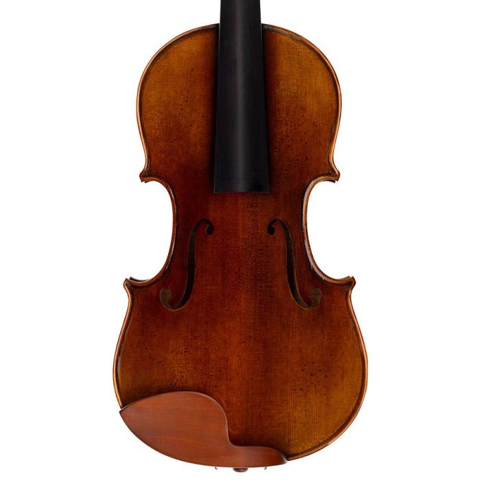 Rudolph Conservatoire violin 4/4, very well flamed, oil varnish with antique finish, Stradivari model