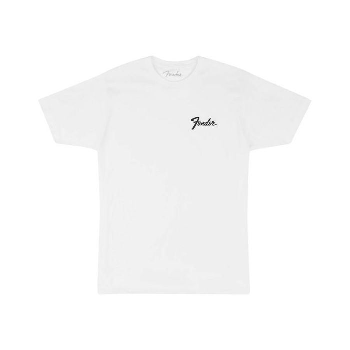 Fender Clothing T-Shirts transition logo t-shirt, white, S