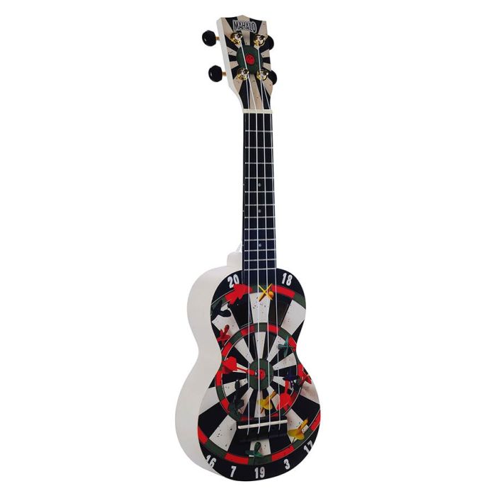 Mahalo Art Series soprano ukulele DARTS, with bag